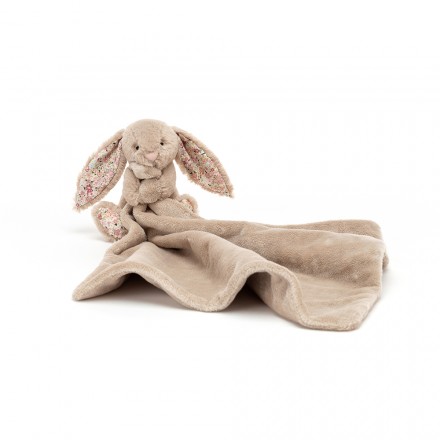 Little Jellycat Blossom Bea Beige Bunny Soother One More Bear UK One More Bear Trentham Stoke on Trent