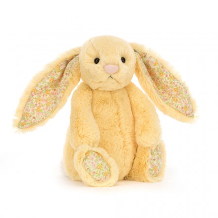Jellycat London Bashful Blossom Lemon Bunny 2023 One More Bear