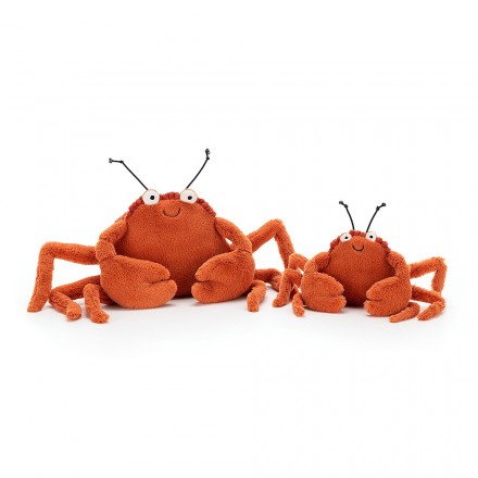 Jellycat Crispin Crab Soft Toy One More Bear One More Bear