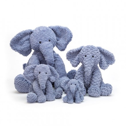 Jellycat London Fuddlewuddle Elephant Soft Toy One More Bear UK One More Bear Trentham Stoke on Trent