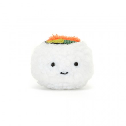 Jellycat London Sassy Sushi Uramaki One More Bear UK One
