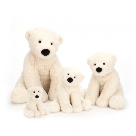 Polar bear soft toy sales
