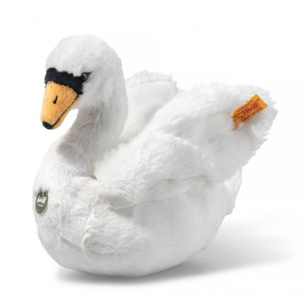 Steiff Animals Schana Swan Soft Toy One More Bear UK One More Bear Trentham Stoke on Trent